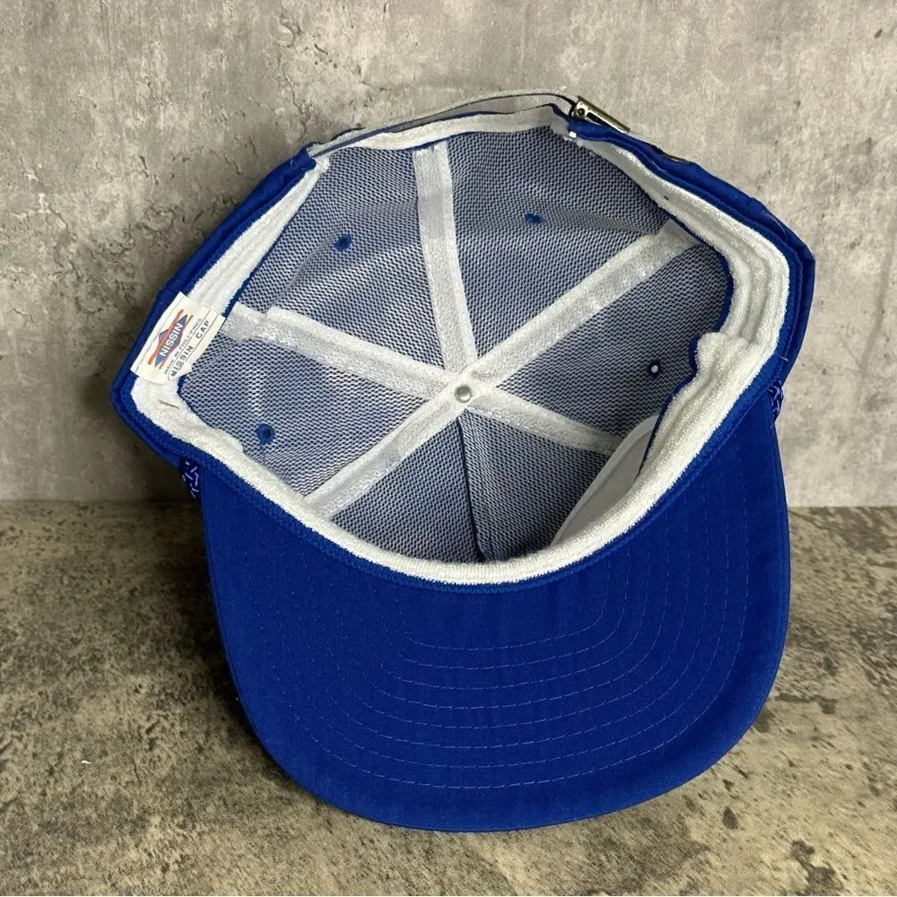 VTG Lafayette Wire Production Inc Blue Adjustable Strapback‎ Hat OS